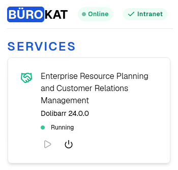 Bürokat Dashboard Mini